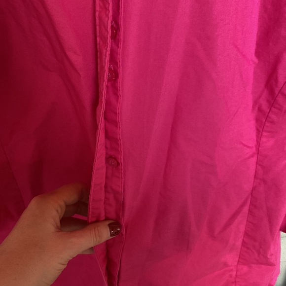 Basics Edition Woman Size 3X Pink Blouse - Picture 5 of 17